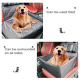 Car Seats For Dogs Detachable Puppy Booster Seats Travel Safety Car Seats Dog Bed With Soft Cushion For Car Washable And