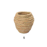 Outdoor Straw Woven Birdhouse Parrot Bird Cage Pet Nest Straw Woven Pet Nest Bird Supplies Bird Cages