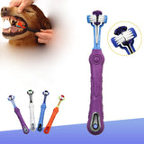 1Pc Pet Dog Toothbrush Multi-angle Cleaning Tooth Bad Breath Tartar Teeth Care Tool Brush for Dog Cat Protection Health Product