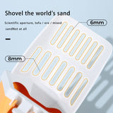 Cat Litter Scoop Integrated Detachable Deep Cat Litter Shovel with Built in Bag Holder,Cat Toilet Clean Tool with 15 Poop Bags