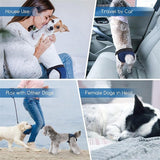 Female Dog Panties with 8 Cotton Pads Reusable Diapers Pet Breathable Mesh Flexible Adjusting Buckle Washable Sanitary Wraps