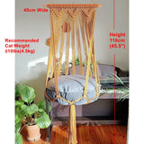 Big 40x120cm Cat Hammock Window Macrame Cute Pet Cat Beds Cat House Tent Kitten Cat Accessories with Cat Toys Collars Balls
