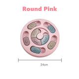 Dog Puzzle Toys Interactive Training Toy Improve Intelligence Healthy Stomach Slow Eating Anti Gulping Function Food Dispenser
