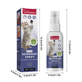50ml Cat Spray Training Aid For Cat Anti Scratch Furniture Protector Keep Pet Off Cats Scratching Post Safe Restraint Pet Spray