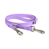 New Four Seasons Pvc Puppy Basic Collar Dog Chest Harness Quick Release Personalized Solid Color Leash Pet Supplies Set