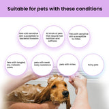Pet Bath Cleansing Effervescent Tablets Dog Shampoo Clean and Smooth Hair Fragrance to Remove Odor Supplies Products Home Garden