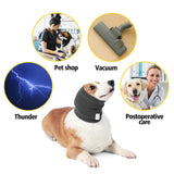 Dog Earmuffs Winter Warm Headband Grooming Noise Cancel Pet Scarf Collars Comfor Soundproof Relieve Anxiety Dog Ear Muffs Supply