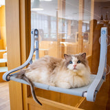 Cute Pet Hanging Beds Bearing 22.5kg Cat Sunny Window Seat Mount Pet Cat Hammock Comfortable Cat Pet Bed Shelf Seat Beds