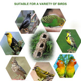 11 Styles Birds Nest Bird Cage Natural Grass Egg Cage Bird House Outdoor Decorative Weaved Hanging Parrot Nest Houses