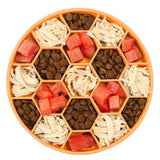 Silicone Slow Feeder Dog Bowls Silicone Slow Feeder Dog Bowl With Hexagonal Honeycomb Dog Food Bowls Dog Plates For
