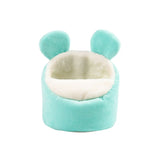 Soft Small Animal Bed Nest Thick Warm Bed Guinea Pig Chinchilla Rat Rabbit Bed Cage Nest House Breathable Cushion Sleeping Mat