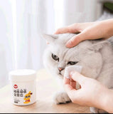Pet Cat Eye Cleaning Wipes 120 Pieces British Short Hairless Cat Small Dog Earwax Cleaning Paper Towels