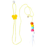 Cat Interactive Teaser Fetch Toy for Small Kittens Dogs Chasing Pet Funny Teaser Supplies Cat Games Pet Accessories
