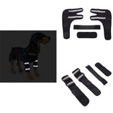 Pet Knee Pads Support Brace for Leg Hock Joint Wrap Breathable Injury Cover Legs Dog Protector Support Protect Bandage Supplies