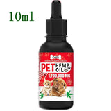 Minch Dogs Conditioners Pet H emp Oil Natural Herbs Pet Care Oil Anxiety Relief Pain Joint Hip Strengthens Immunity Pain Relief