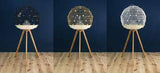 Geo Bird Cage Night Cover - Midnight Blue