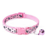 Bell Cartoon Print Rainbow Collar