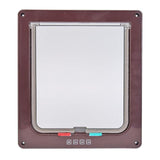 Lockable Pets Plastic Cat Door
