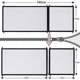 Pet Gate Mesh Fence Isolated  Door