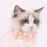 Cat Bib Decoration Adjustable Collar
