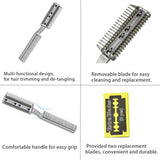 Hair Trimmer Comb Cutting Cut With 2 Blades