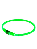 Rechargeable LED Tube Flashing Night Dog Collars