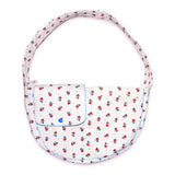 Pet Cat Backpack Pure Cotton Rose Pattern Carrier