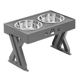 Adjustable Cat Bowl Stainless Steel  Bowls