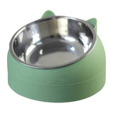 Cat Tilted Feeder Bowls
