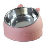 Cat Tilted Feeder Bowls
