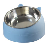 Cat Tilted Feeder Bowls