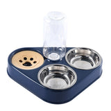 Cat Feeder With 3 Bowl