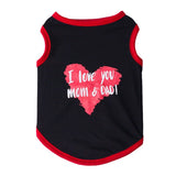 Summer Love Heart Printed Clothes