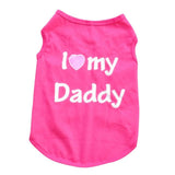 Spring and Summer Dog Short Sleeve Shirts