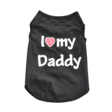 Spring and Summer Dog Short Sleeve Shirts