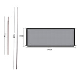 Ingenious Dog Mesh Fence Safety Gate Outdoor