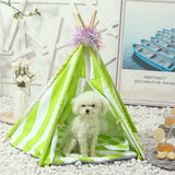 Pet Nest Teepee With Cushion Dog House