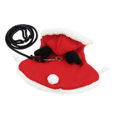 Small Cat Clothes with  Leash Set